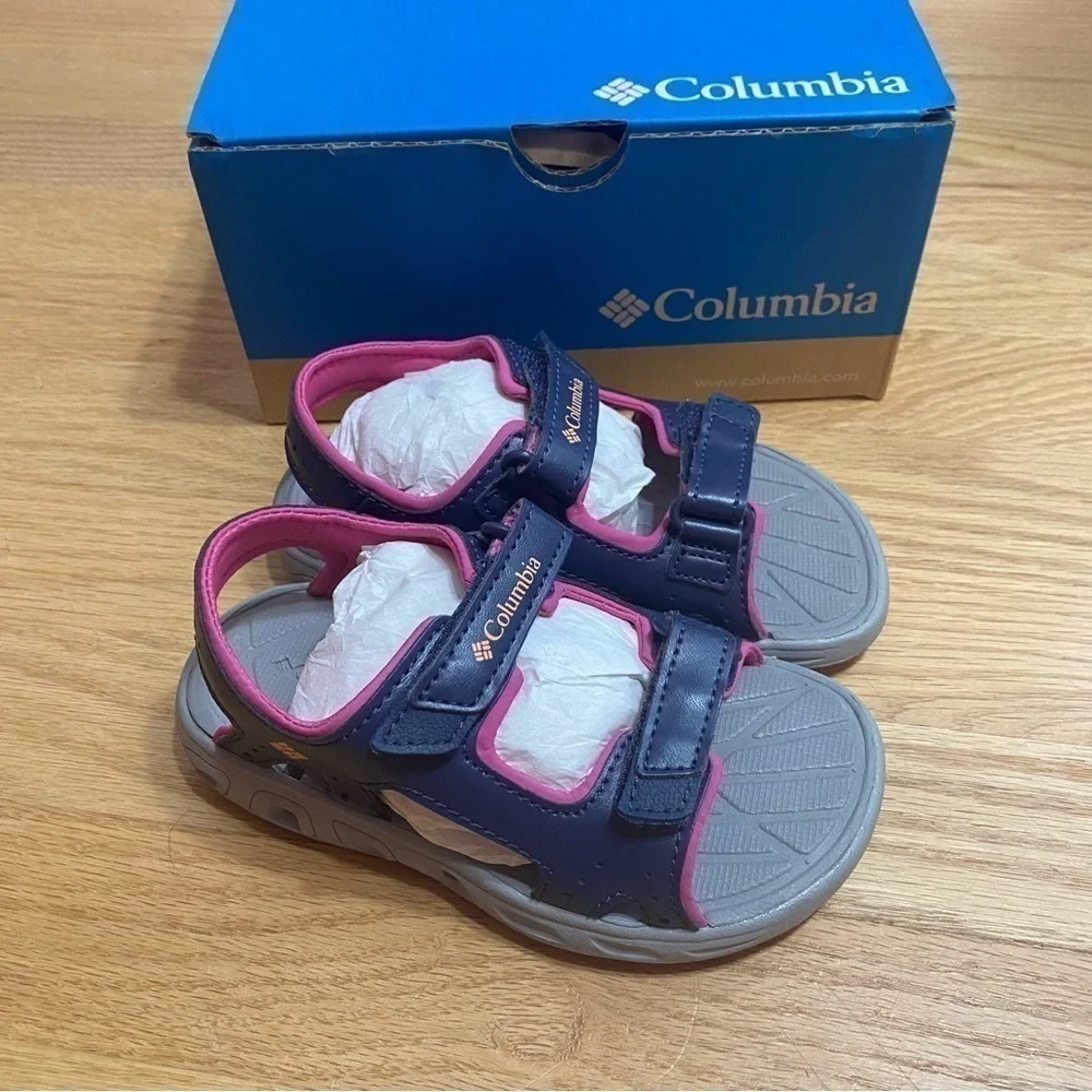 Columbia Techsun Vent Sandals NEW Sz 10 Children Toddler Girls Kids Pink Purple